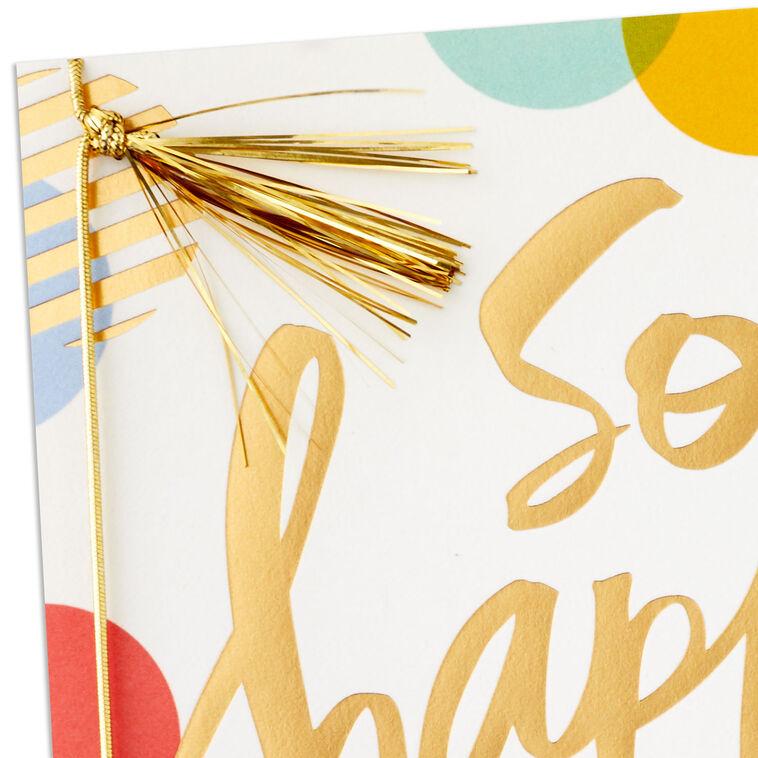 Hallmark So Happy For You Congratulations Card