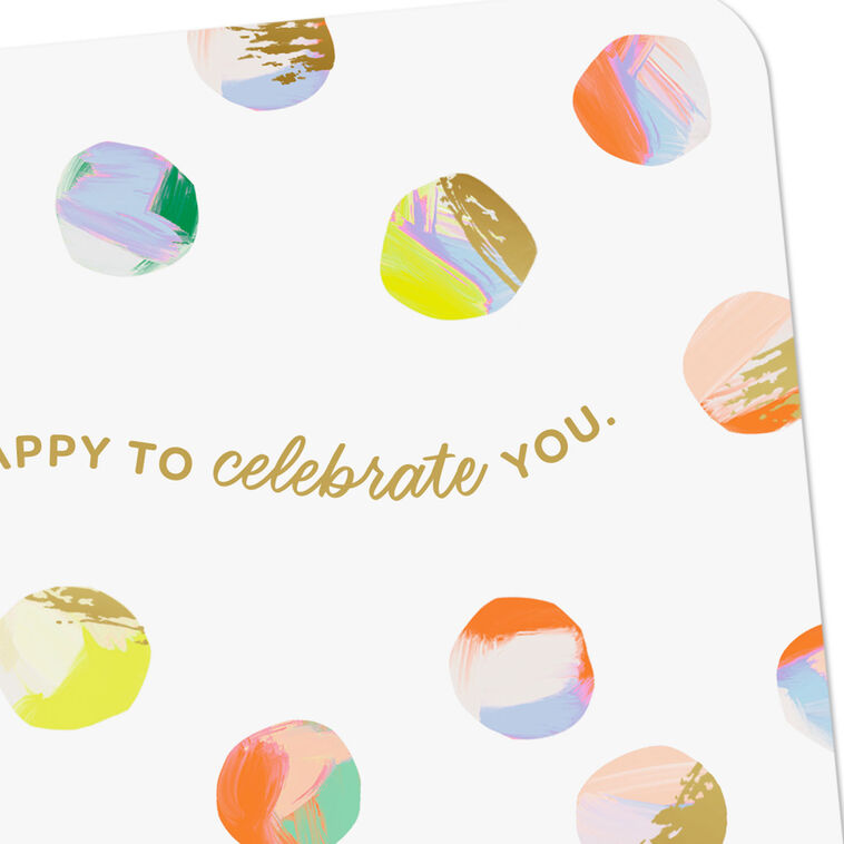 Hallmark So Happy To Celebrate You Card