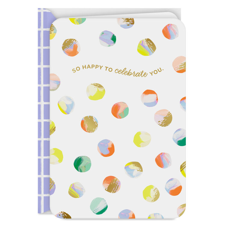 hallmark So Happy to Celebrate You Card