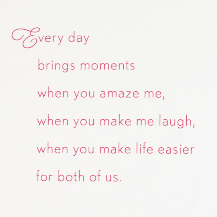Hallmark So Lucky To Have You Love Card For Her