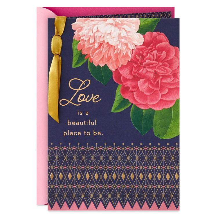 hallmark So Lucky to Have You Love Card for Her
