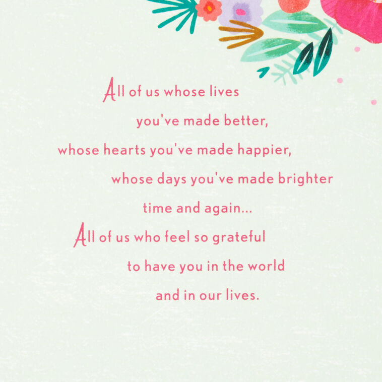 Hallmark So Lucky To Know You Birthday Card