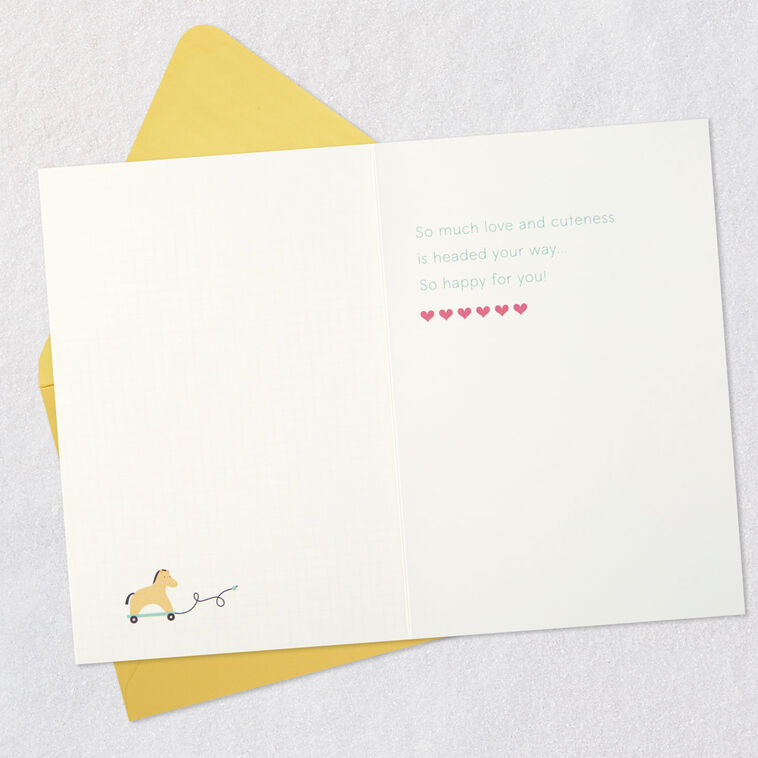 Hallmark So Much Love And Cuteness New Baby Card