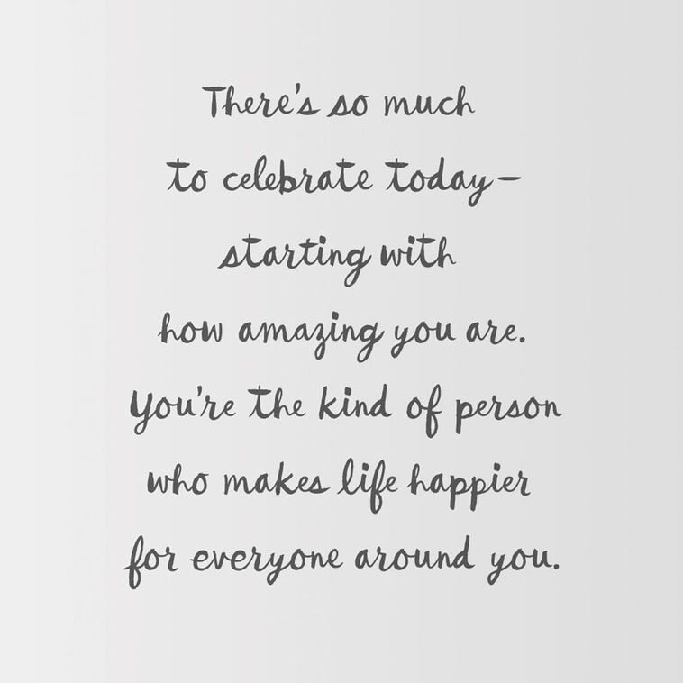 Hallmark So Much To Celebrate Birthday Card