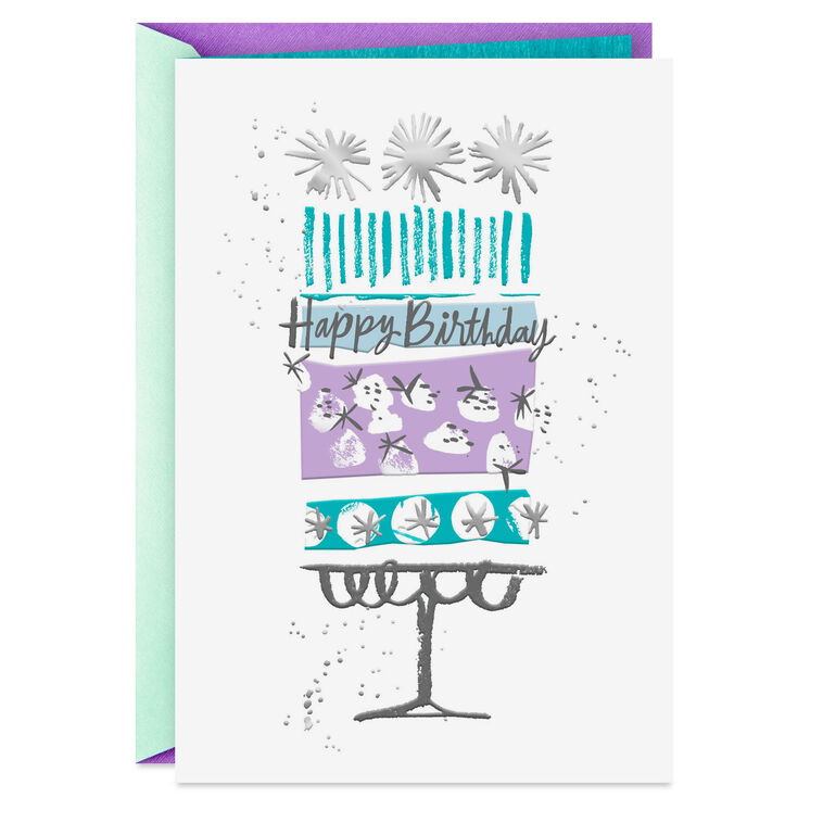 hallmark So Much to Celebrate Birthday Card