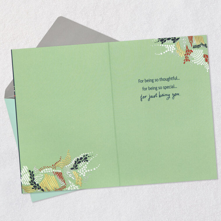 Hallmark So Thoughtful And Special Thank You Card