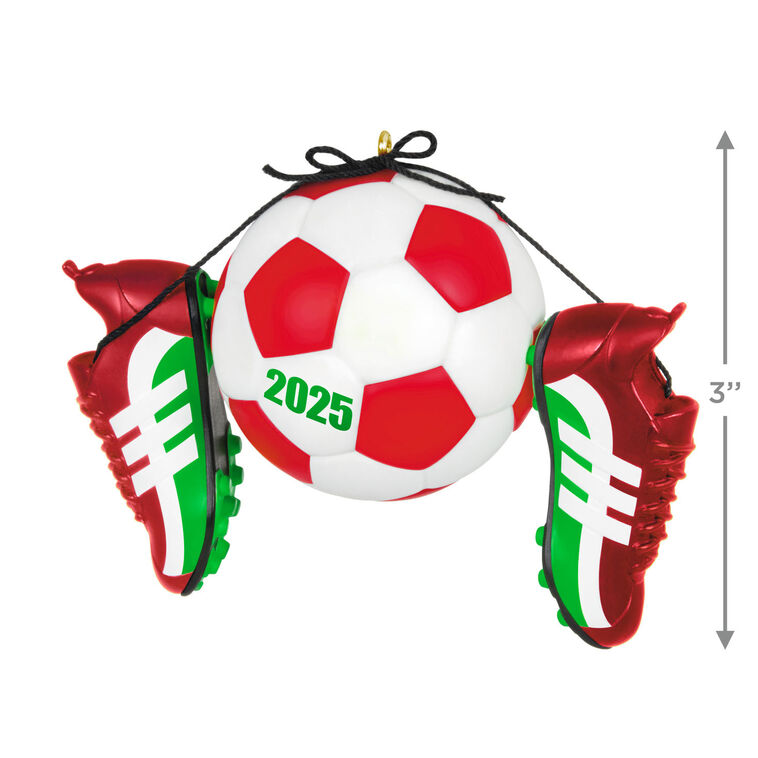 Hallmark Soccer Star 2025 Ornament