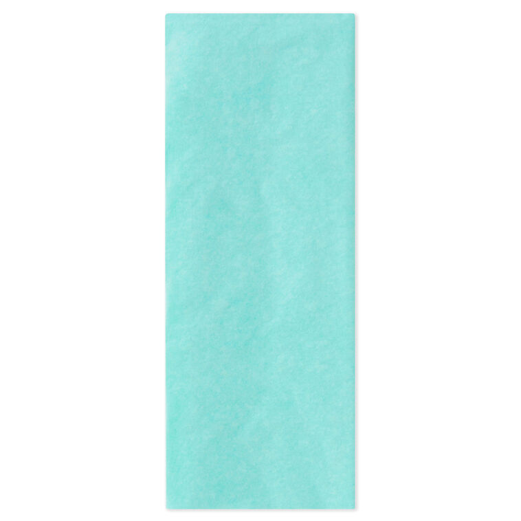 hallmark Solid Aquamarine Tissue Paper 8 sheets