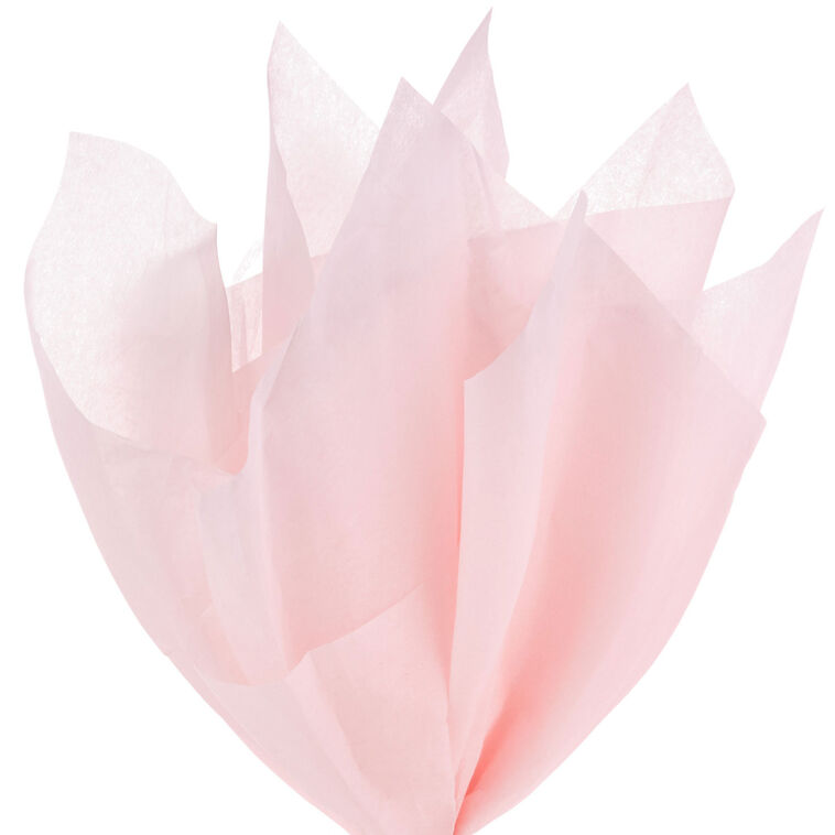 Hallmark Solid Light Pink Tissue Paper 8 Sheets