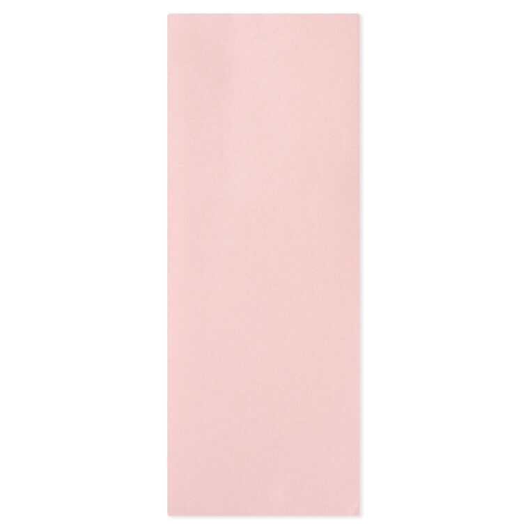 hallmark Solid Light Pink Tissue Paper 8 sheets