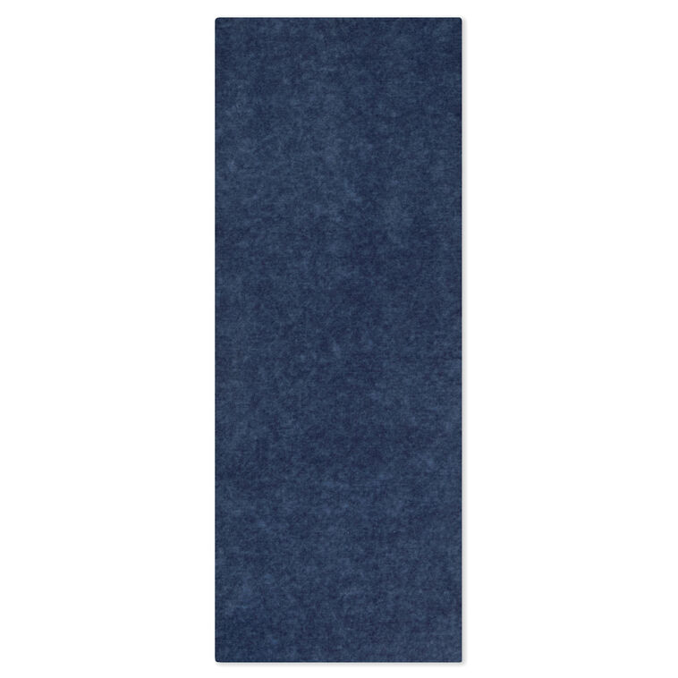 hallmark Solid Navy Blue Tissue Paper 8 sheets