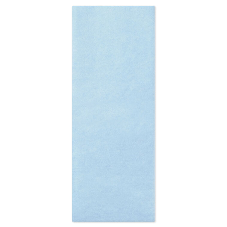 hallmark Solid Pale Blue Tissue Paper 8 sheets