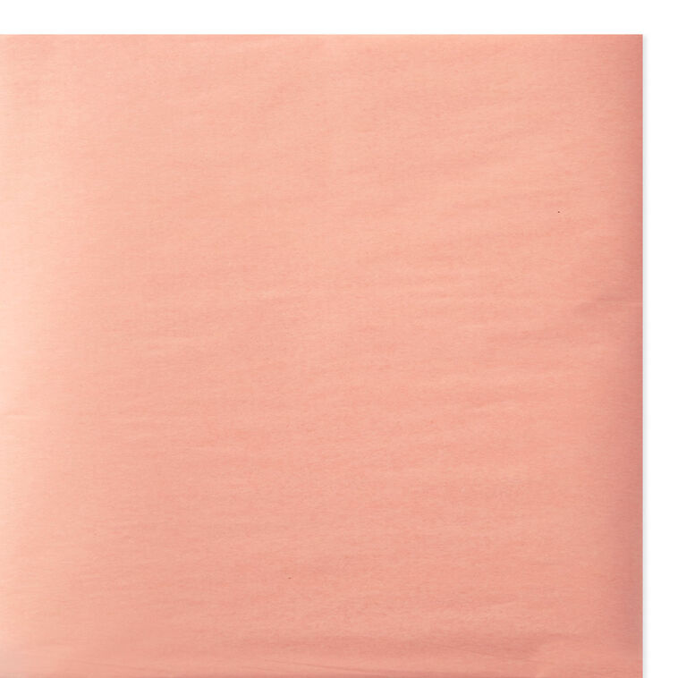 Hallmark Solid Peach Tissue Paper 8 Sheets