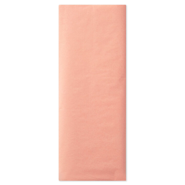 hallmark Solid Peach Tissue Paper 8 sheets