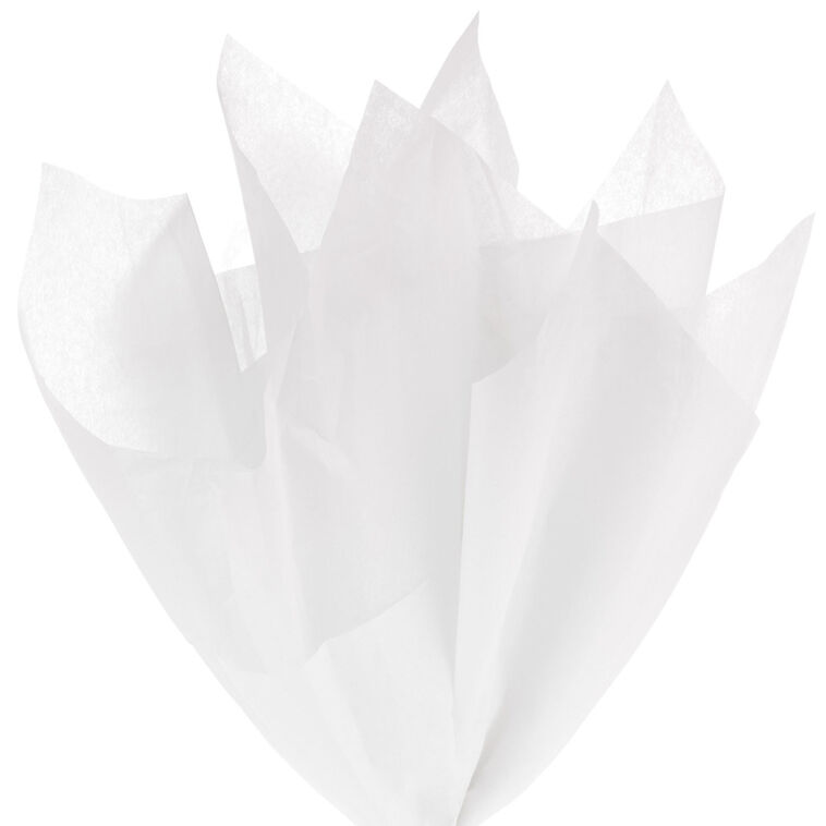 Hallmark Solid White Bulk Tissue Paper 40 Sheets