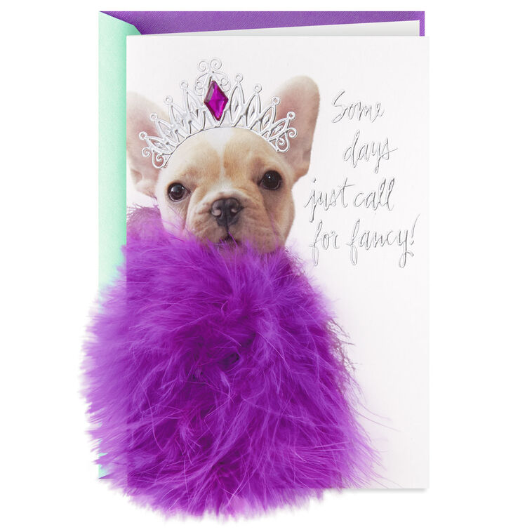 hallmark Some Days Call for Fancy Birthday Card