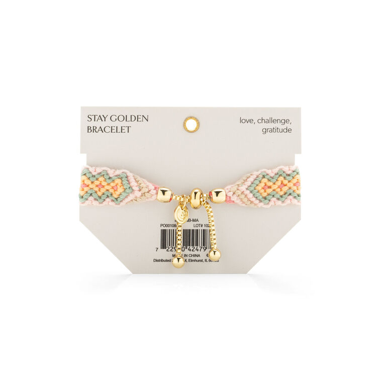 Hallmark Soul Stacks Mama Pastel Woven Bracelet