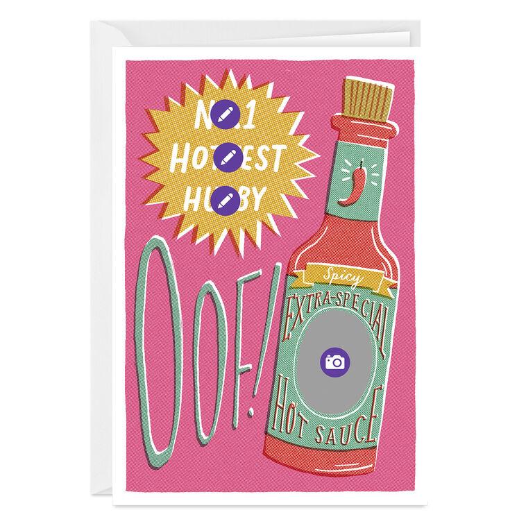 Hallmark Spicy Hot Sauce Fun Custom Card
