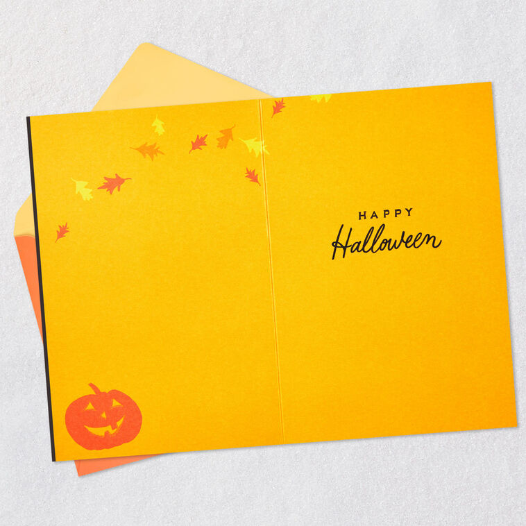 Hallmark Stack Of Pumpkins Halloween Card