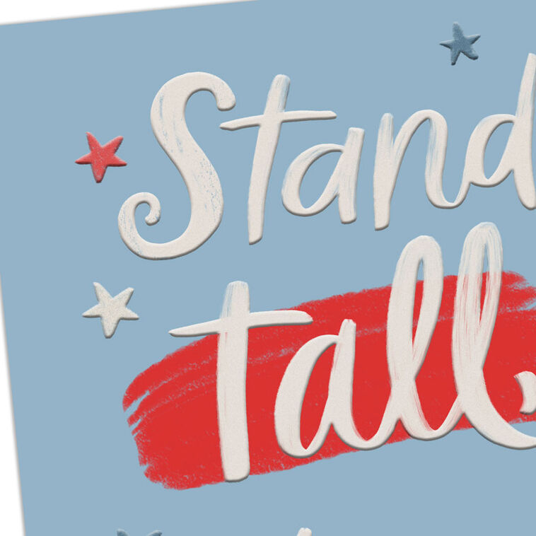 Hallmark Stand Proud Military Congratulations Card