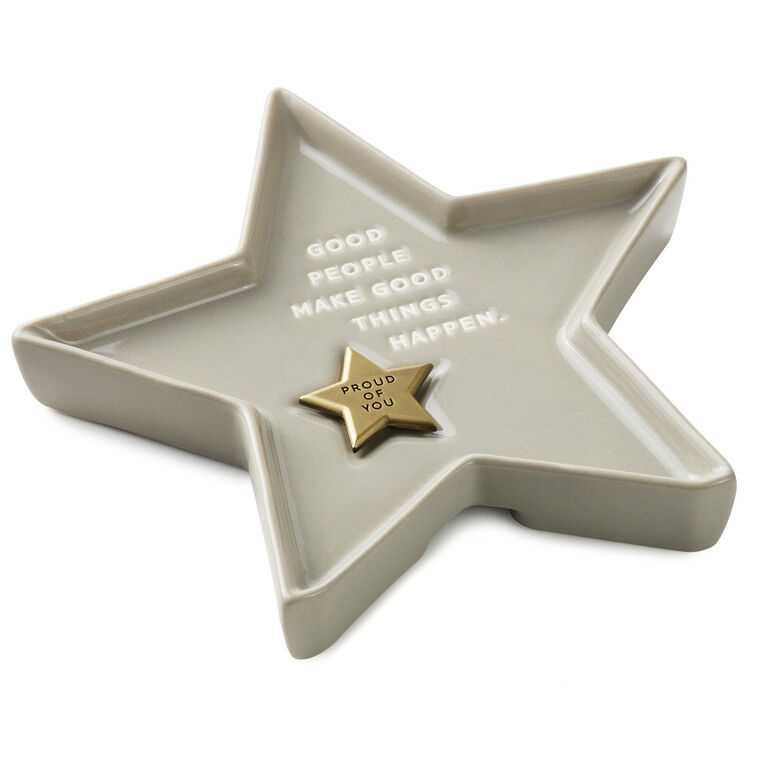 hallmark Star-Shaped Trinket Dish With Token