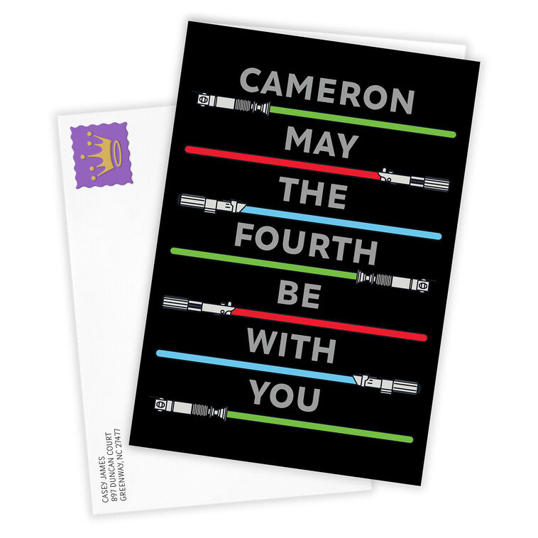 Hallmark Star Wars™ May The Fourth Custom Card