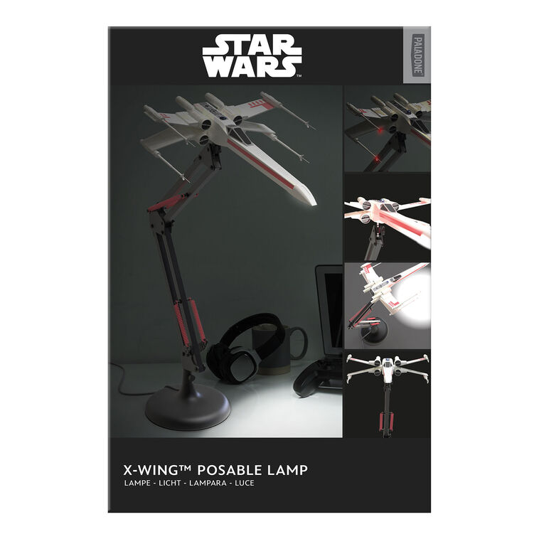 hallmark Star Wars X-Wing Posable Desk Lamp