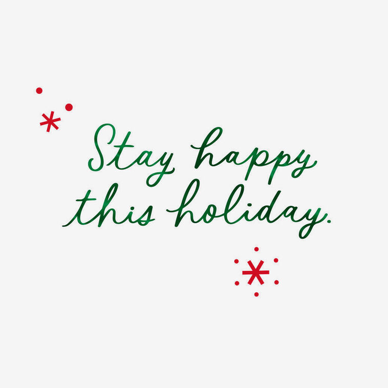 Hallmark Stay Cozy This Holiday Christmas Card