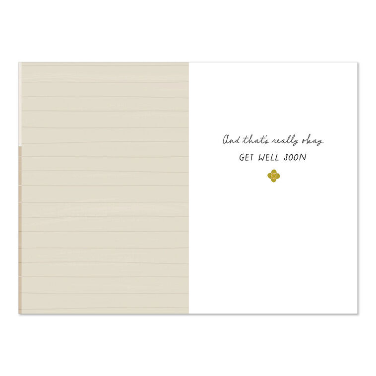 Hallmark Stay-In-Bed Kind Of Days Get Well Card
