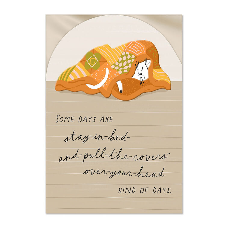 hallmark Stay-In-Bed Kind of Days Get Well Card