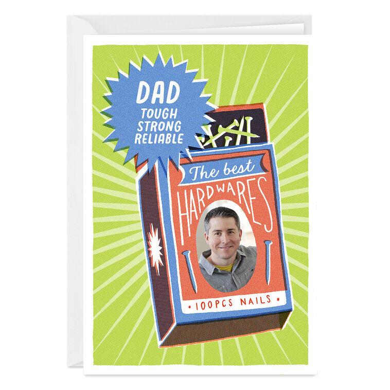 hallmark Strong As Nails Fun Custom Card