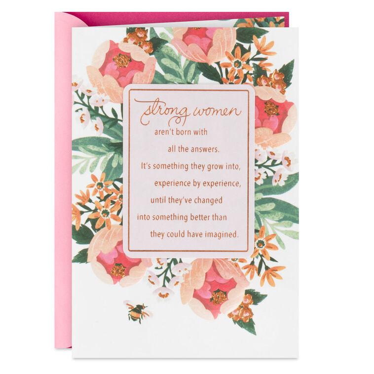 hallmark Strong Women Birthday Card for Her