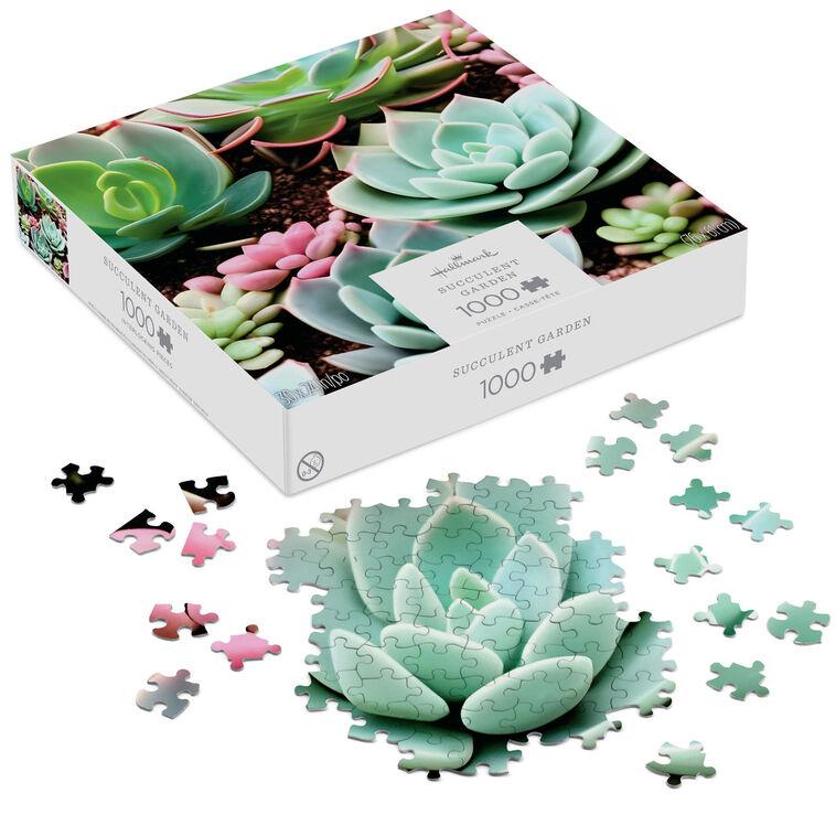 Hallmark Succulent Garden 1000-Piece Jigsaw Puzzle