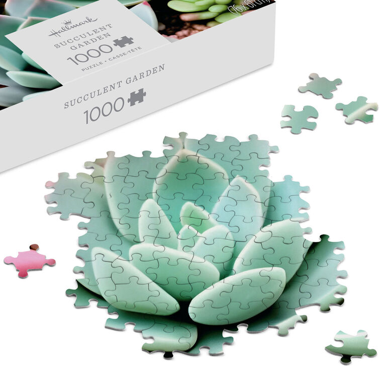 Hallmark Succulent Garden 1000-Piece Jigsaw Puzzle