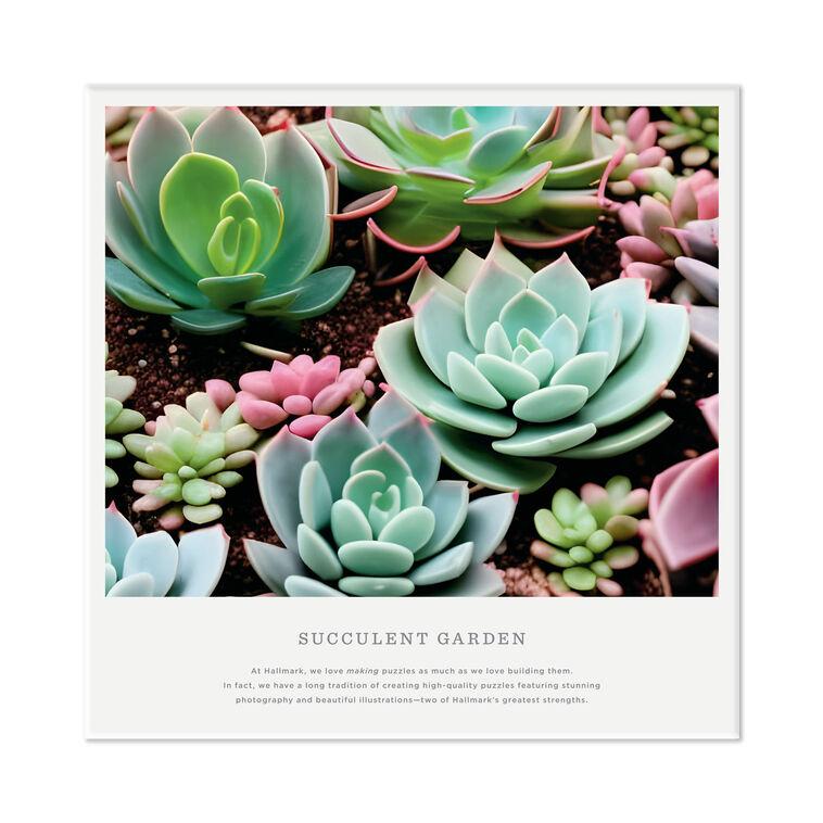 Hallmark Succulent Garden 1000-Piece Jigsaw Puzzle