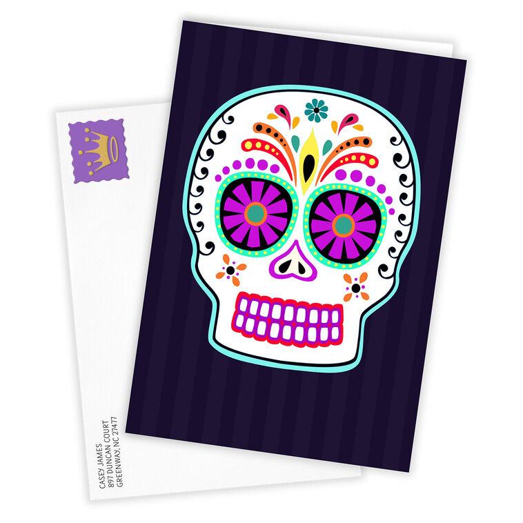 Hallmark Sugar Skull Custom Day Of The Dead Card