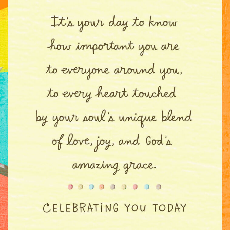 Hallmark Sun Rays Birthday Card