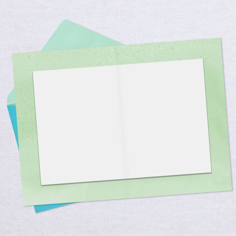 Hallmark Sun Shining Through Trees Blank Card