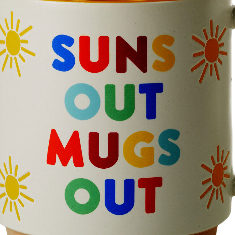 Hallmark Suns Out Mugs Out Mug 16 Oz