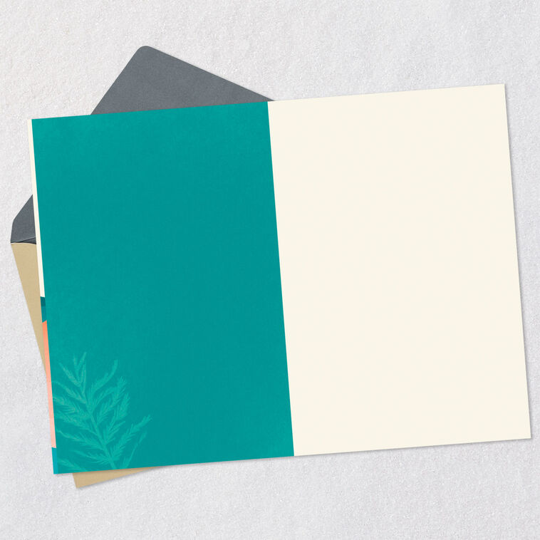 Hallmark Sunset Landscape Blank Card