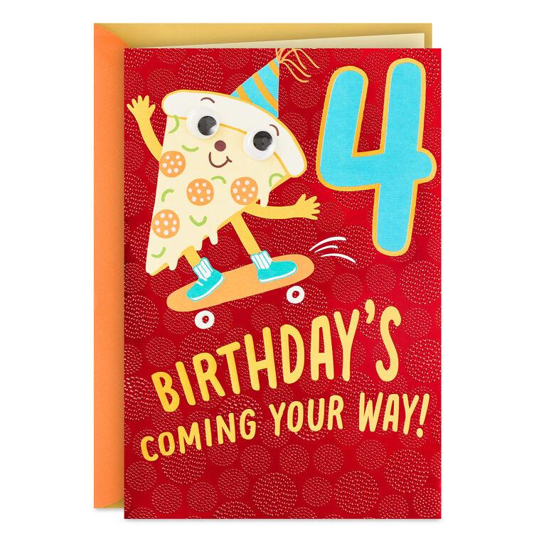hallmark Super-Extra-Good 4th Birthday Card