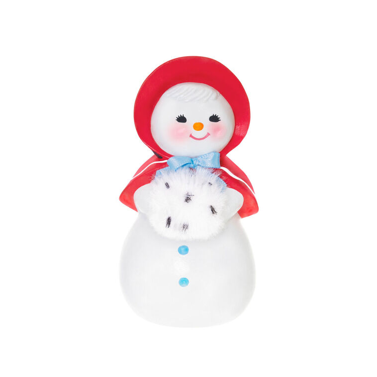 hallmark Sweet Snow Girl Porcelain Ornament