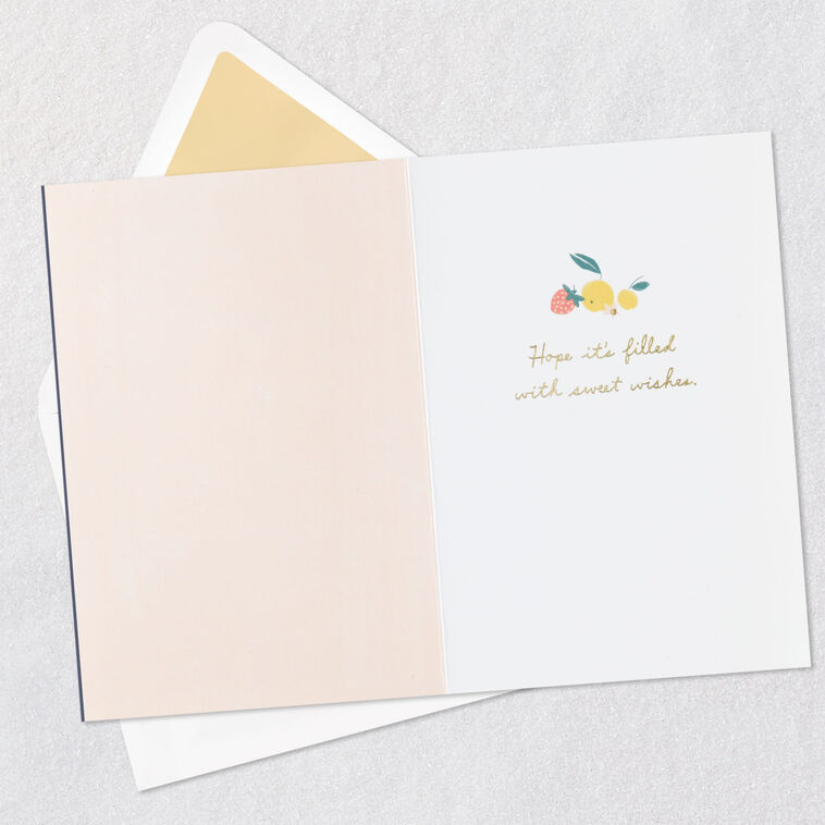 Hallmark Sweet Wishes Birthday Card