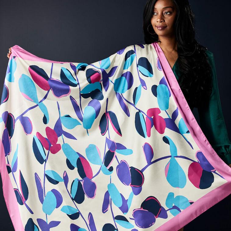 Hallmark Sylvia Mollie Vibrant Vines Floral Scarf
