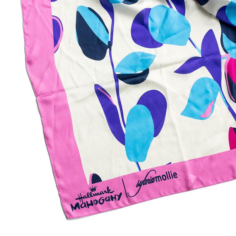 Hallmark Sylvia Mollie Vibrant Vines Floral Scarf