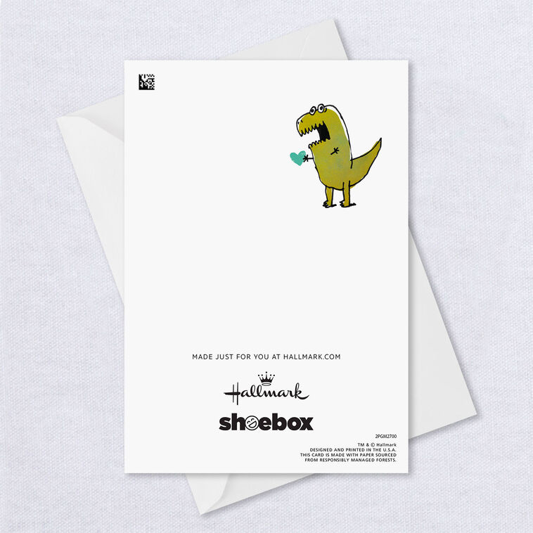 Hallmark T-Rex Hug Funny Custom Love Card