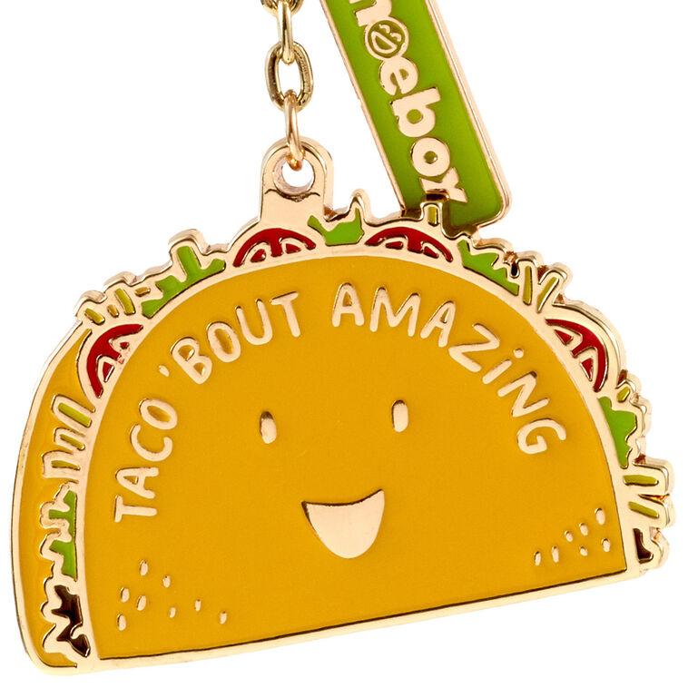 Hallmark Taco 'Bout Amazing Taco Charm Keychain