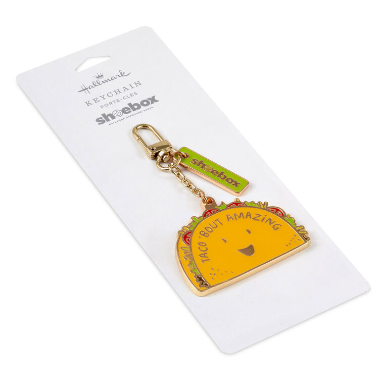 Hallmark Taco 'Bout Amazing Taco Charm Keychain