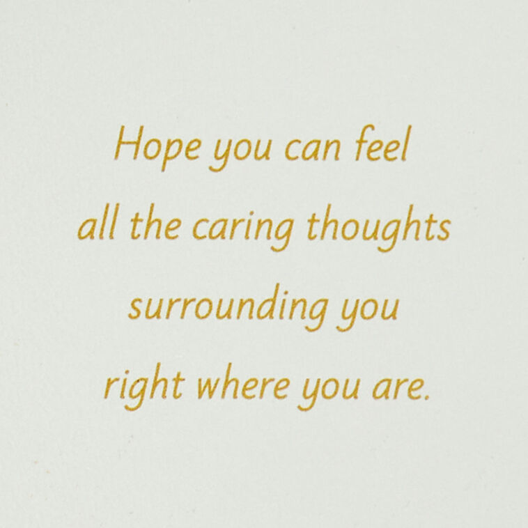 Hallmark Take Your Time Sympathy Card
