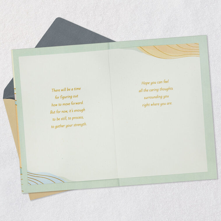 Hallmark Take Your Time Sympathy Card